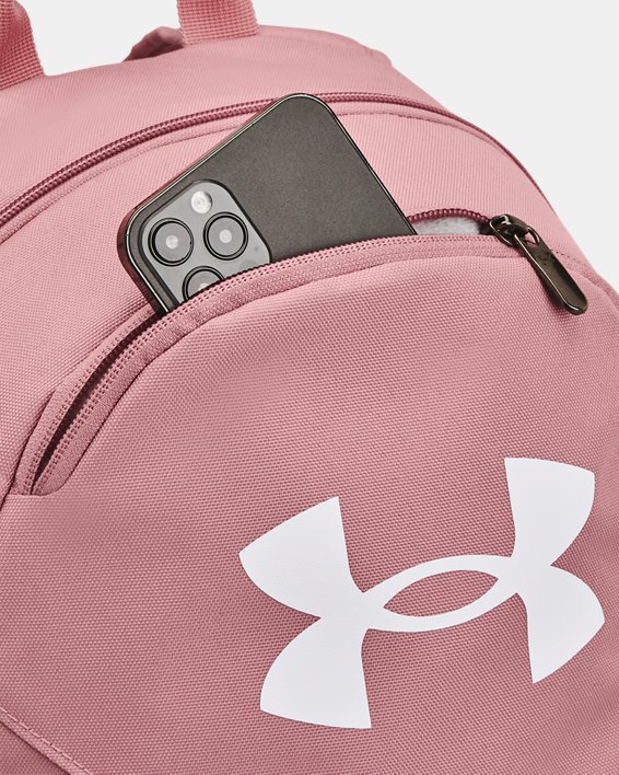 UA Hustle Lite Backpack in Pink image number 2